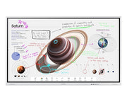 Samsung WM75B lavagna interattiva 190,5 cm (75") 3840 x 2160 Pixel Touch screen Grigio USB / Bluetooth