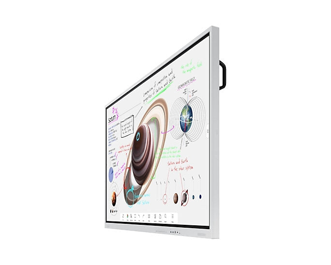 Samsung WM75B lavagna interattiva 190,5 cm (75") 3840 x 2160 Pixel Touch screen Grigio USB / Bluetooth