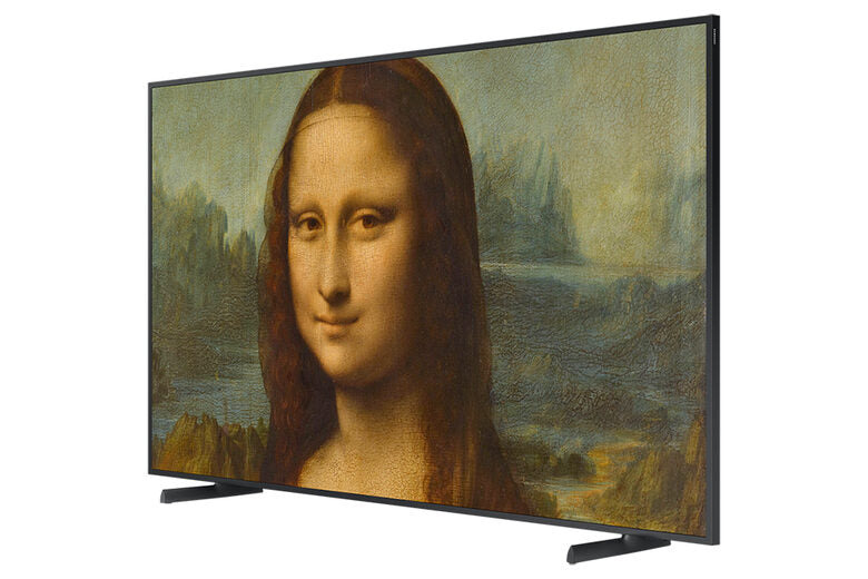 Samsung The Frame TV 4K 50” 50LS03B Smart TV Wi-Fi Black, Processore 4K, Cornice personalizzabile, Display anti-riflesso, Suono dinamico