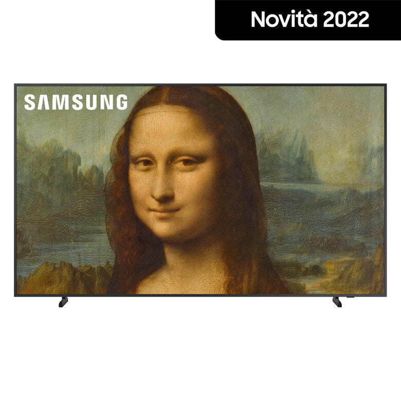 Samsung The Frame TV 4K 43” 43LS03B Smart TV Wi-Fi Black, Processore 4K, Cornice personalizzabile, Display anti-riflesso, Suono dinamico