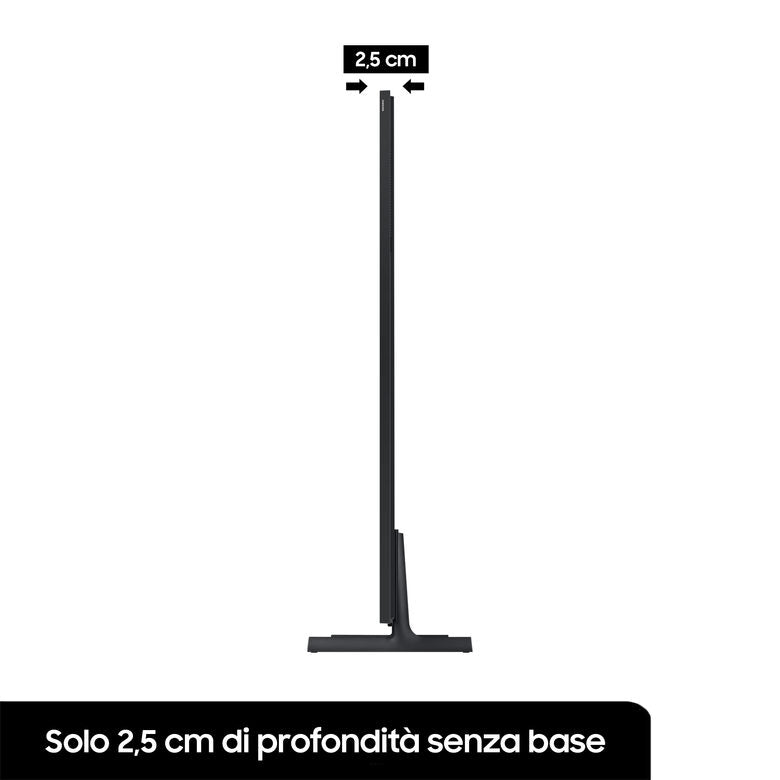 Samsung The Frame TV 4K 43” 43LS03B Smart TV Wi-Fi Black, Processore 4K, Cornice personalizzabile, Display anti-riflesso, Suono dinamico