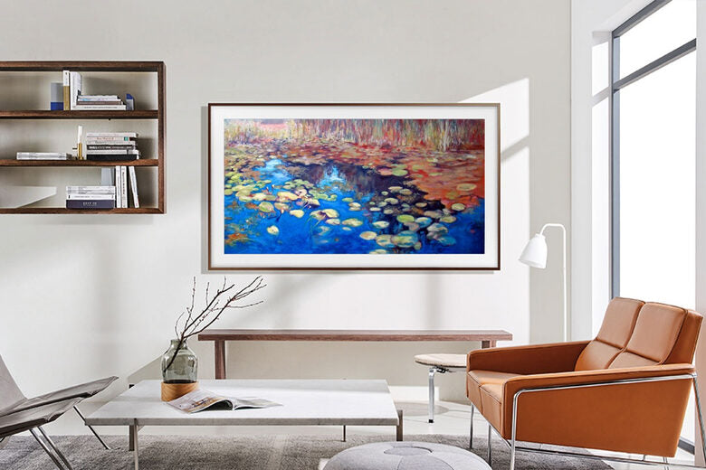 Samsung The Frame TV 4K 43” 43LS03B Smart TV Wi-Fi Black, Processore 4K, Cornice personalizzabile, Display anti-riflesso, Suono dinamico