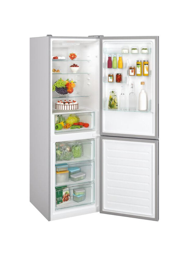 Candy Fresco CCE3T618ES frigorifero con congelatore Libera installazione 341 L E Argento