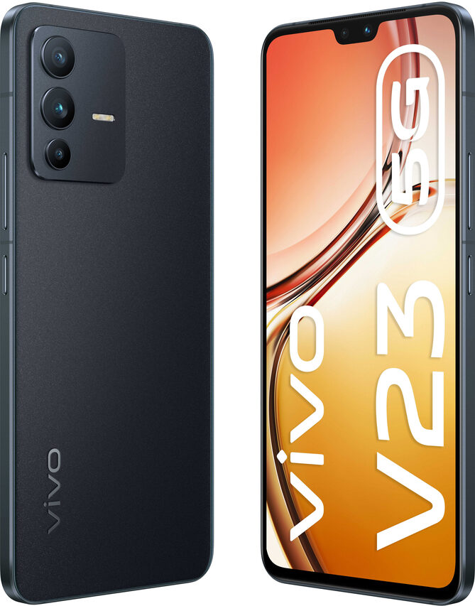 VIVO V23 5G 16,4 cm (6.44") Doppia SIM Android 12 USB tipo-C 12 GB 256 GB 4200 mAh Nero