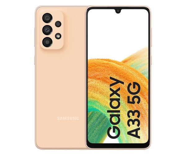 TIM Samsung Galaxy A33 5G 16,3 cm (6.4") Dual SIM ibrida Android 12 USB tipo-C 6 GB 128 GB 5000 mAh Arancione