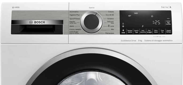 Bosch Serie 6 WGG244A0IT lavatrice Caricamento frontale 9 kg 1351 Giri/min A Bianco
