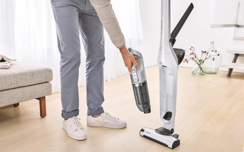 Bosch Serie 4 BCH3P2301 Scopa elettrica ricaricabile Flexxo Gen2 23Vmax Bianco