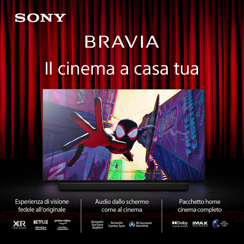 Sony BRAVIA XR BRAVIA K-77XR8A 195,6 cm (77") 4K Ultra HD Smart TV Wi-Fi Nero