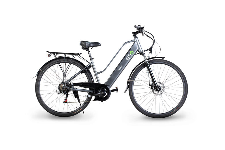 EMG E-Bike Queen 28P 28" 13Ah 80Km Batteria integrata Grigia