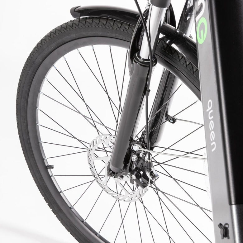 EMG E-Bike Queen 28P 28" 13Ah 80Km Batteria integrata Grigia
