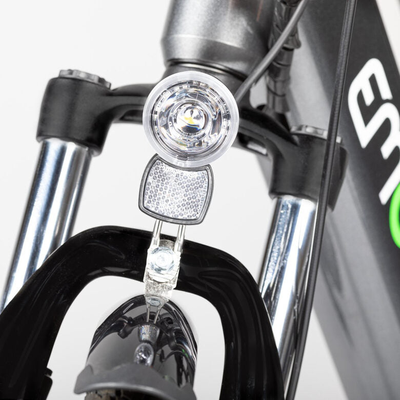 EMG E-Bike Queen 28P 28" 13Ah 80Km Batteria integrata Grigia