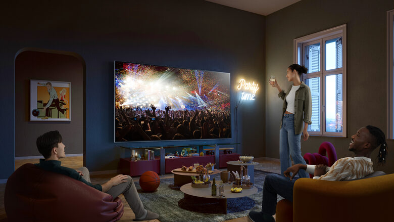 LG QNED 43'' Serie QNED75 43QNED756RA, TV 4K, 3 HDMI, SMART TV