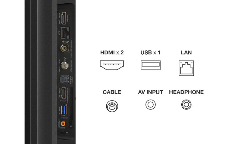 TCL Serie C63 QLED 43" 43C635 audio Onkyo Google TV