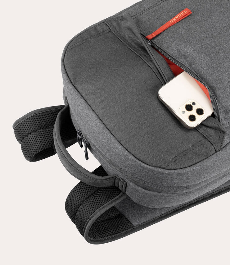 Tucano Hop 15" borsa per notebook 40,6 cm (16") Zaino Antracite
