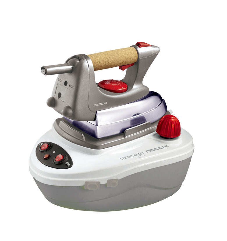 Necchi NS-CLUB300G ferro da stiro a caldaia 2000 W 0,7 L Alluminio Argento