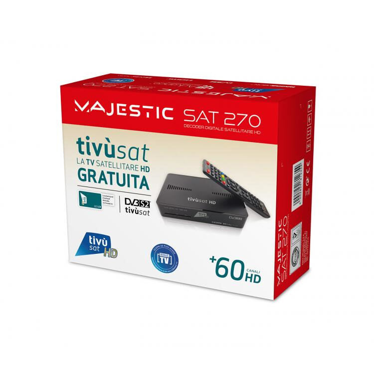 New Majestic SAT 270 Cavo HD Nero
