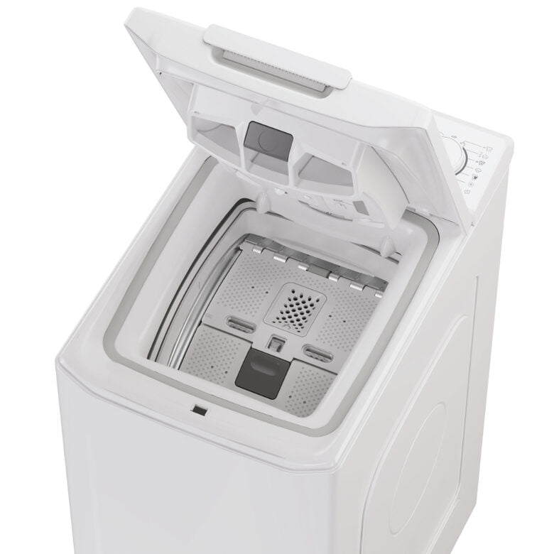 Candy TCA273D2-S ProWash 300 Lavatrice A Libera Installazione A Carica Dall'alto 7 Kg, 1200 Giri, Wi-Fi, 8 Cicli Rapidi, Classe D, Bianco