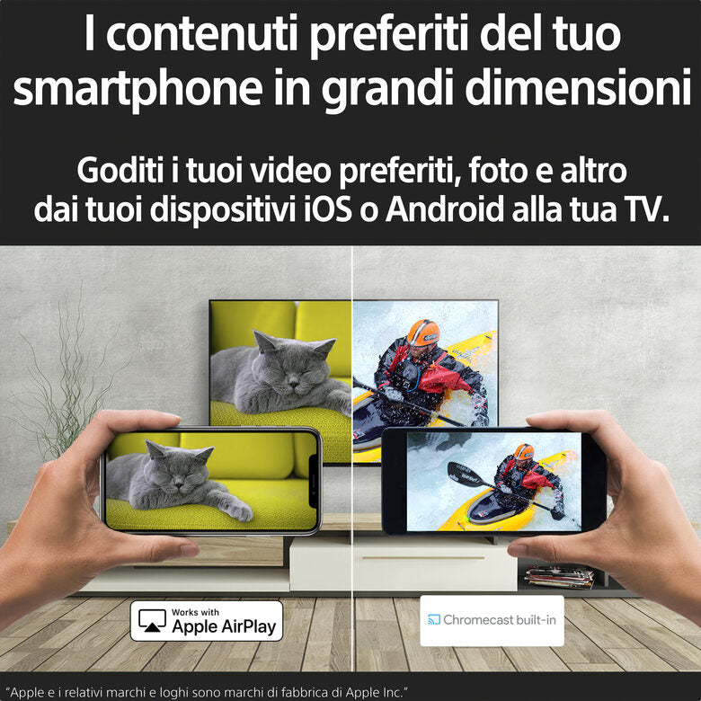 Sony BRAVIA, KD-65X81K, Smart Google TV, 65”, LED, 4K UHD, HDR, Perfect for Playstation, con BRAVIA CORE