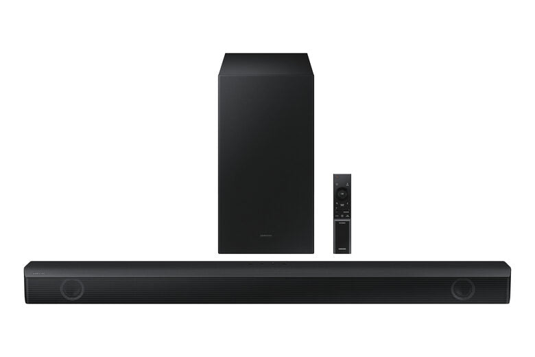 Samsung Soundbar HW-B550/ZF con subwoofer 2.1 canali 410W, audio 3D, suono ottimizzato, bassi profondi, gaming mode