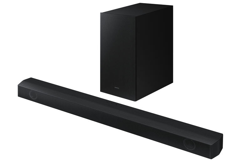 Samsung Soundbar HW-B550/ZF con subwoofer 2.1 canali 410W, audio 3D, suono ottimizzato, bassi profondi, gaming mode