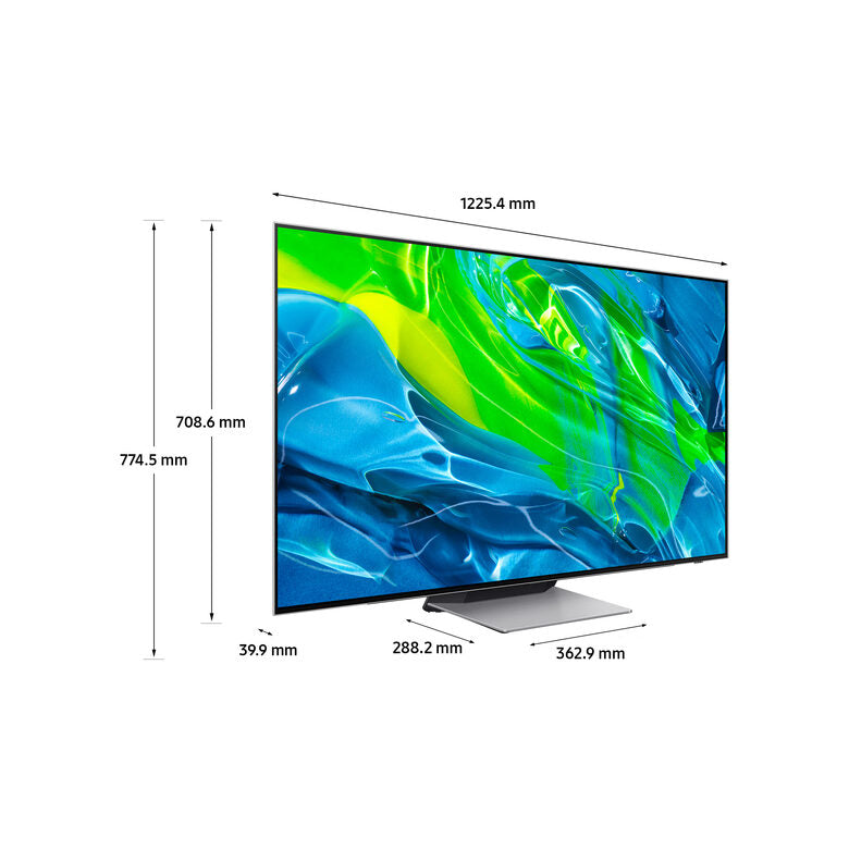 Samsung Series 9 TV OLED 4K 55” QE55S95B Smart TV Wi-Fi Eclipse Silver Processore Neural Quantum 4K Ultra sottile Gaming mode Suono 3D