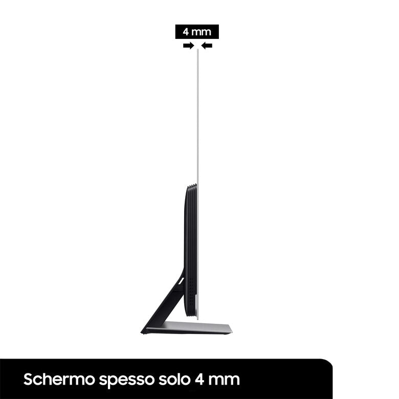 Samsung Series 9 TV OLED 4K 55” QE55S95B Smart TV Wi-Fi Eclipse Silver Processore Neural Quantum 4K Ultra sottile Gaming mode Suono 3D