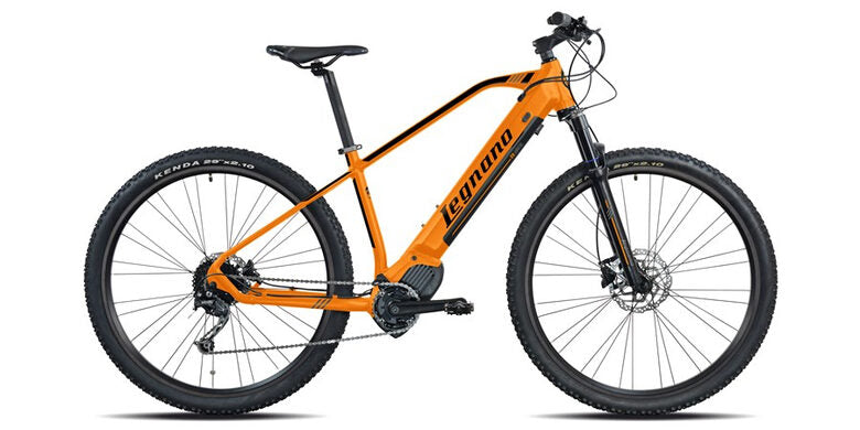 Legnano E-Bike MTB Fuoco Taglia 50 Orange