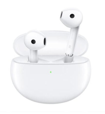 OPPO Enco Air2 Auricolari True Wireless, 24h di Autonomia, Ricarica Rapida, Bluetooth 5.2, Raggio 10m, Controlli Touch, Cancellazione del rumore I.A., Android e iOS, IPX4, Bianco [Versione I