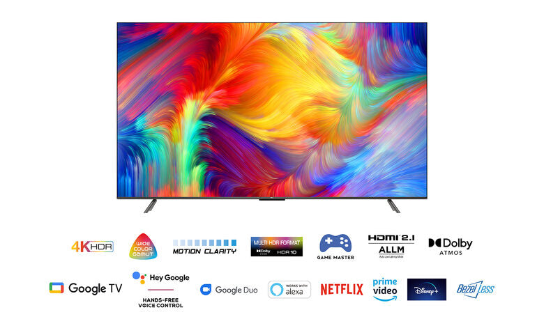 TCL Serie P73 Nanotecnologia WCG 85" 85P735 Google TV