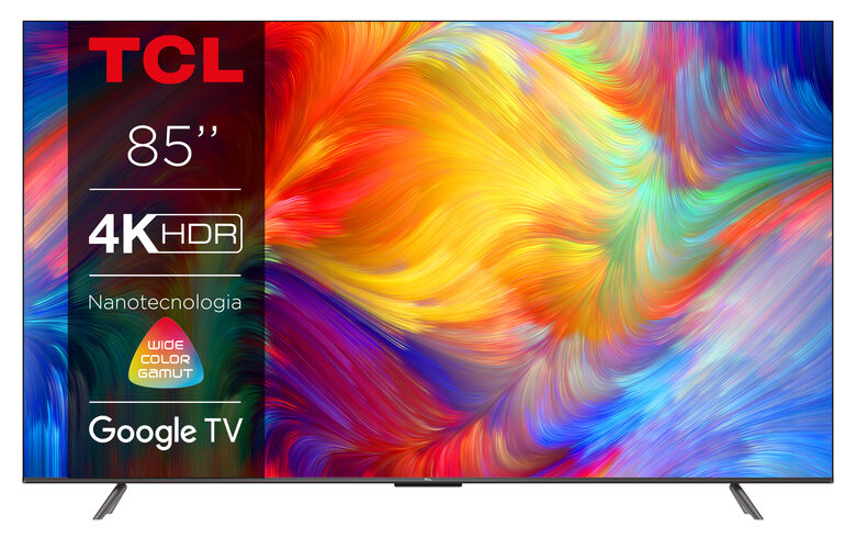 TCL Serie P73 Nanotecnologia WCG 85" 85P735 Google TV
