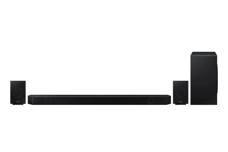Samsung Soundbar HW-Q990B/ZF con subwoofer e speaker 11.1.4 canali 656W, audio 3D wireless ottimizzato, effetto cinema surround