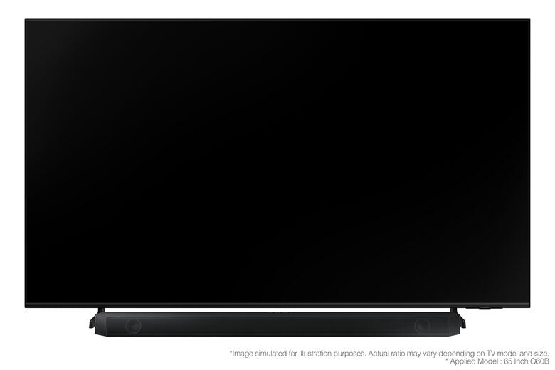 Samsung Soundbar HW-Q600B/ZF con subwoofer 3.1.2 canali 360W, suono immersivo e ottimizzato, effetto cinema surround, gaming mode