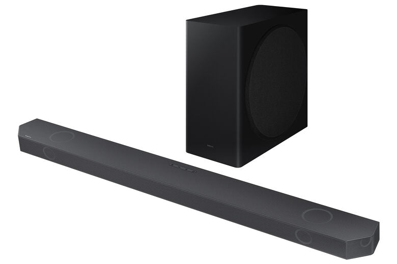 Samsung Soundbar HW-Q800B/ZF con subwoofer 5.1.2 canali 360W, audio 3D wireless ottimizzato, effetto cinema surround