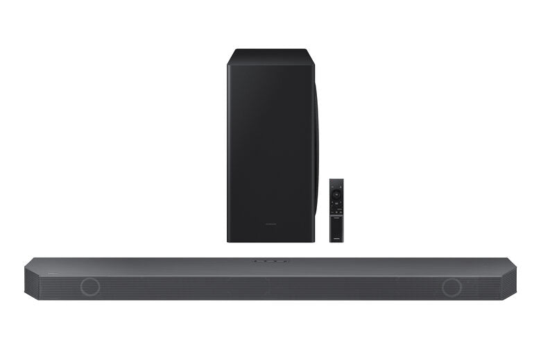 Samsung Soundbar HW-Q800B/ZF con subwoofer 5.1.2 canali 360W, audio 3D wireless ottimizzato, effetto cinema surround