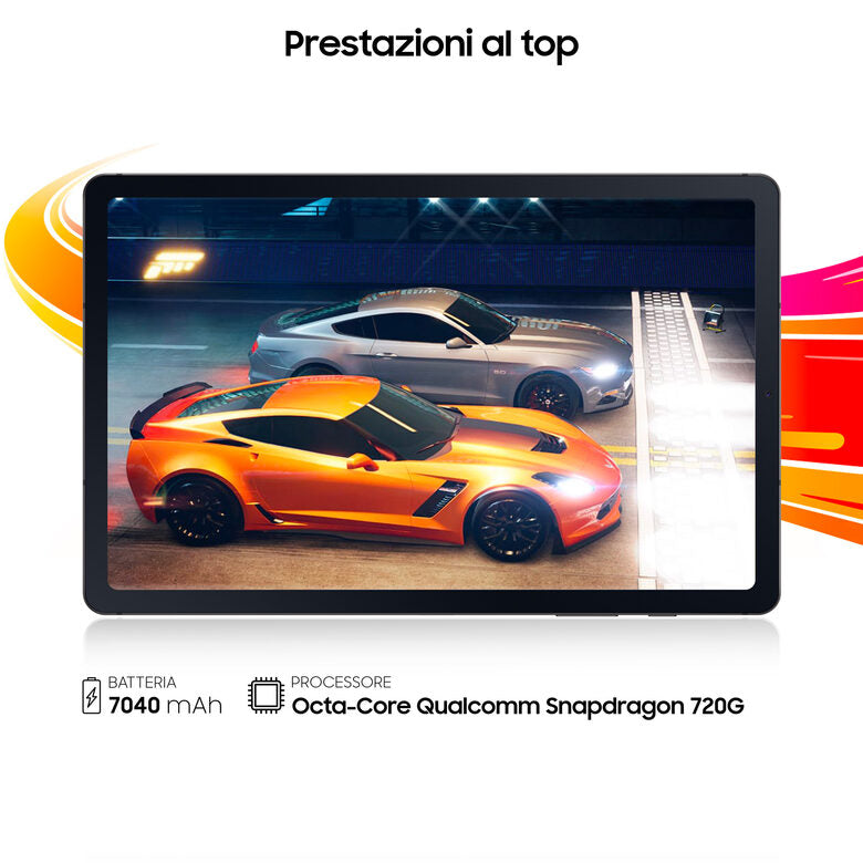 Samsung Galaxy Tab S6 Lite Tablet Android 10.4 Pollici Wi-Fi RAM 4 GB, 128 GB espandibili Tablet Android 12 Oxford Gray