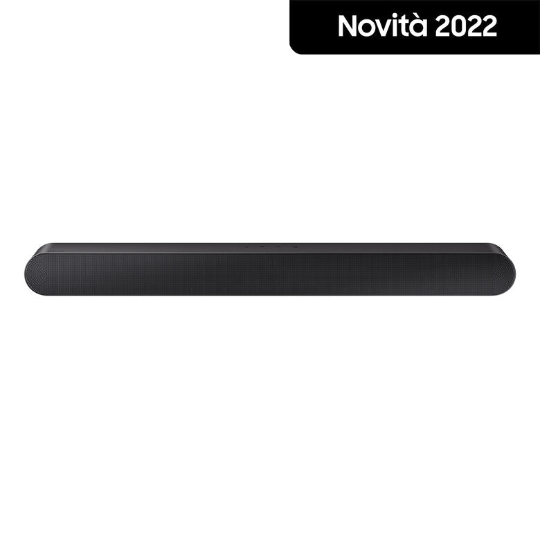 Samsung HW-S50B/ZF Soundbar   canali 140W 2022, suono bilanciato e uniforme, music mode, tap sound