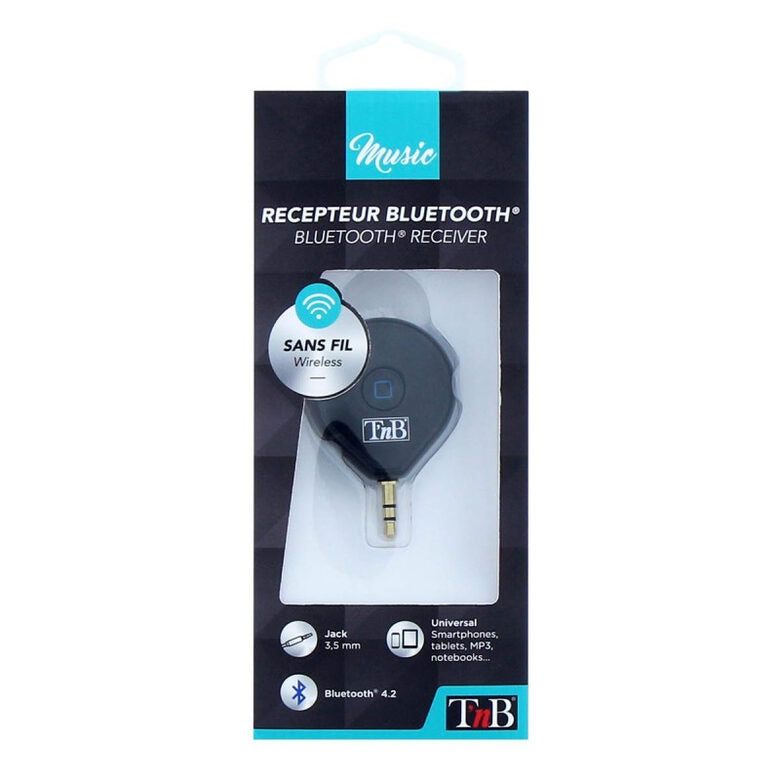 nuovaVideosuono BTRJACK ricevitore audio bluetooth Nero