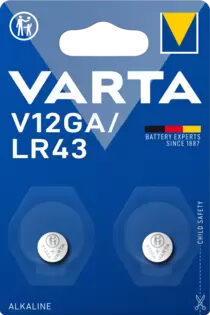 Varta V12GA Batteria monouso LR43 Alcalino