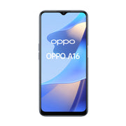 OPPO A16 Smartphone, AI Triple Camera 13+2+2 MP, 6.52” 60HZ Display, 5000mAh, SuperVOOC + Power Saving, RAM 3GB + ROM 32GB expandable, ColorOS11.1, IPX4, [Versione Italiana], Crystal Black