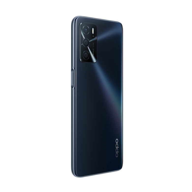 OPPO A16 Smartphone, AI Triple Camera 13+2+2 MP, 6.52” 60HZ Display, 5000mAh, SuperVOOC + Power Saving, RAM 3GB + ROM 32GB expandable, ColorOS11.1, IPX4, [Versione Italiana], Crystal Black