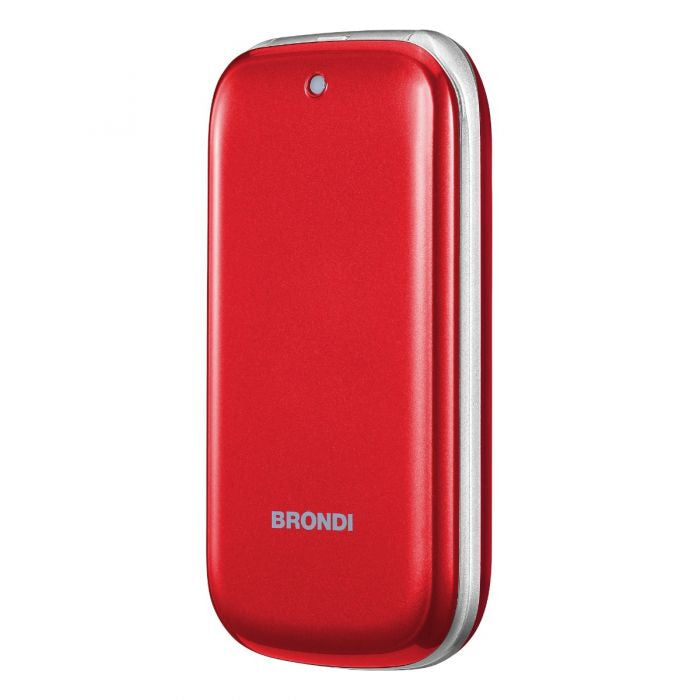 Brondi Stone+ 6,1 cm (2.4") Rosso Telefono cellulare basico