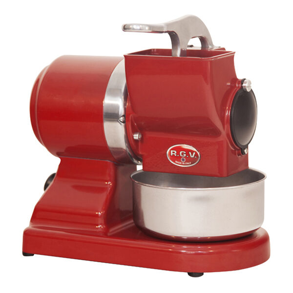 RGV Robusta grattugia e spiralizzatore elettrici Grattugia elettrica Alluminio Rosso, Stainless steel