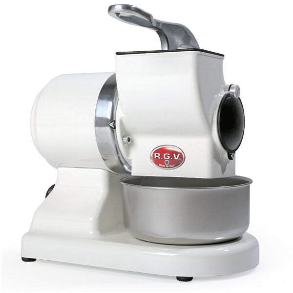 RGV Robusta grattugia e spiralizzatore elettrici Grattugia elettrica Alluminio Stainless steel, Bianco