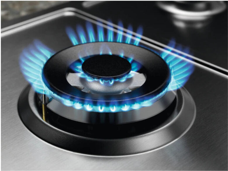 Electrolux EGS64362X piano cottura Acciaio inossidabile Superficie piana 59.5 cm Gas 4 Fornello(i)