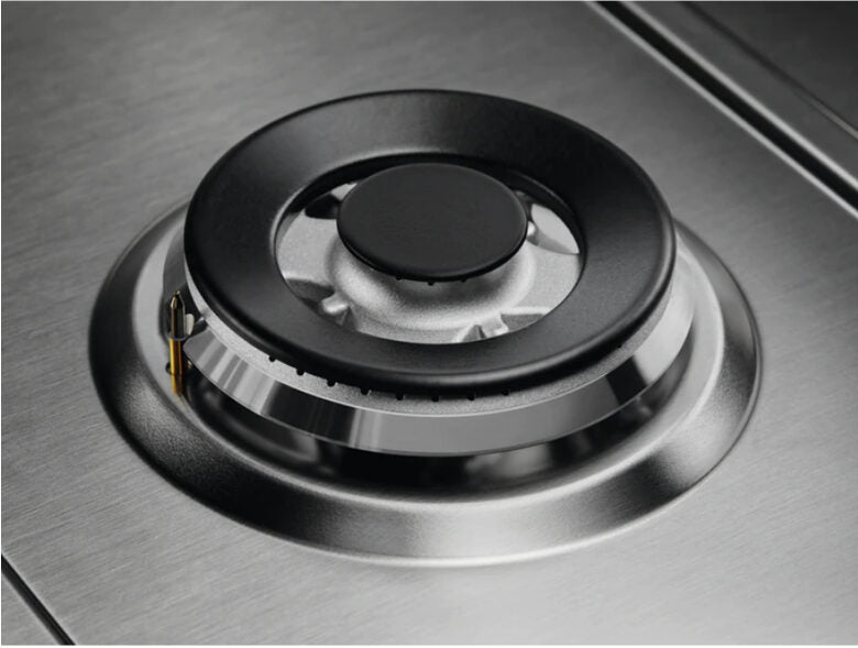 Electrolux EGS64362X piano cottura Acciaio inossidabile Superficie piana 59.5 cm Gas 4 Fornello(i)