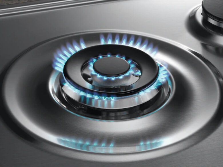 Electrolux EGS64362X piano cottura Acciaio inossidabile Superficie piana 59.5 cm Gas 4 Fornello(i)
