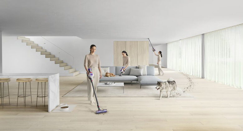 Dyson V8 Advanced aspirapolvere senza filo Nichel/Argento