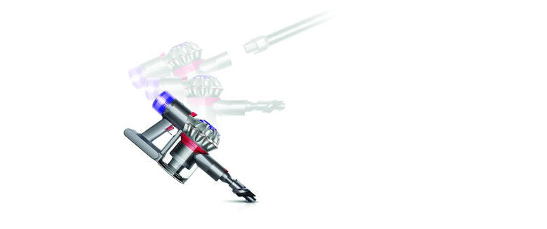 Dyson V8 Absolute Nichel, Argento Senza sacchetto