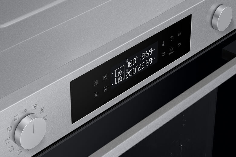 Samsung NV7B44403BS Forno a Incasso 76 L 2950 W A+ Nero, Acciaio inossidabile
