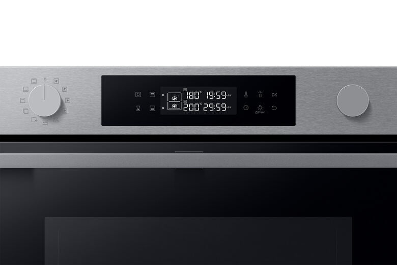 Samsung NV7B45403BS Forno a Incasso 76 L 2950 W A+ Nero, Acciaio inossidabile